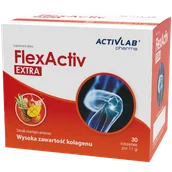 Stawy, mięśnie, kości - Activlab Pharma FlexActiv Extra, smak mango-ananas, 30 saszetek - miniaturka - grafika 1