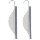 Myjki do okien - szt. silikonowa ściągaczka do prysznica, do okien, luster, podłóg, łazienek, szyb, samochodów, solidna, 20 x 4,5 cm - miniaturka - grafika 1