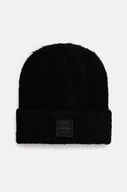 Czapki damskie - Calvin Klein czapka z domieszką wełny kolor czarny  K60K612596 - miniaturka - grafika 1