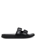 Klapki i japonki męskie - Emporio Armani Klapki XVPS13 XR275 K485 Czarny - miniaturka - grafika 1