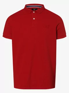 Koszulki męskie - Superdry - Męska koszulka polo, czerwony - grafika 1