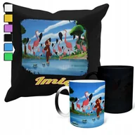 Gadżety dla niej i dla niego - ZESTAW KUBEK MAGICZNY ZMIENIAJĄCY KOLOR + POSZEWKA CIEKAWSKI GEORGE + IMIĘ - miniaturka - grafika 1