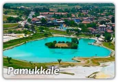 Magnesy - TURCJA - Pamukkale - Krajobraz - Park narodowy - Magnes na lodówkę - miniaturka - grafika 1