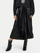 Spódnice - ONLY Spódnica plisowana Lyon 15330727 Czarny Regular Fit - miniaturka - grafika 1