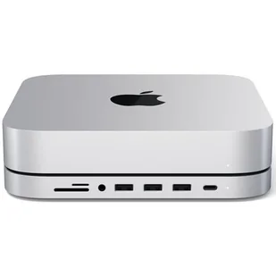 Satechi Satechi Podstawka-Hub do Mac Mini Srebrny ST-ABHFS - Akcesoria do komputerów stacjonarnych - miniaturka - grafika 1