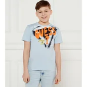 Koszulki dla chłopców - Guess T-shirt | Regular Fit - miniaturka - grafika 1