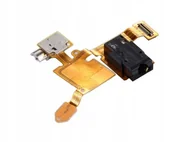 Części serwisowe do telefonów - Taśma Hf Gniazdo Jack Wibracja Do Nokia Lumia 730 - miniaturka - grafika 1