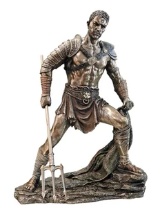 RZYMSKI GLADIATOR SIECIARZ, RETIARIUS FIGURKA VERONESE NA PREZENT - Figurki dekoracyjne - miniaturka - grafika 1
