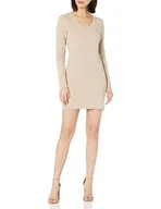 Sukienki - Tommy Hilfiger Sukienka swetrowa damska, Light Fawn Heather, M - miniaturka - grafika 1