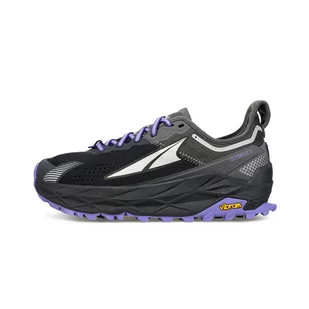 ALTRA Buty do biegania w terenie damskie OLYMPUS 5 czarno-fioletowe - Buty sportowe damskie - miniaturka - grafika 4