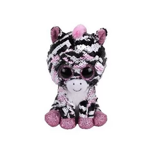 Ty Inc. Beanie Boos , maskotka cekinowa Zebra - Maskotki i pluszaki - miniaturka - grafika 1