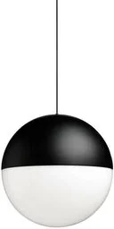 Flos - String Light Sphere 12m Czarna Soft Touch Dim Flos - Lampy sufitowe - miniaturka - grafika 1