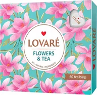 Herbata - LOVARE Zestaw Herbat FLOWERS&TEA, 12rodzajów po 5szt. - miniaturka - grafika 1