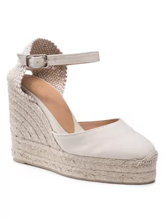 Espadryle damskie - Castaer Espadryle Carol/8ED/001 20975-203 Beżowy - grafika 1