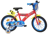 Rowery - 'ATLAS Rower 16'''' chłopięcy Pat Patrol wyposażony w 2 hamulce, dekoracyjna płyta przednia, tylny kanister i stabilizatory. Velo, Niebieski, 16' - miniaturka - grafika 1