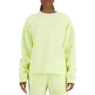 Bluzy sportowe damskie - Bluza New Balance WT41556LLT - zielona - miniaturka - grafika 1