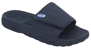 Scholl męskie Nautilus sandały na suwak, granatowy, 45 EU - Moda i Uroda OUTLET - miniaturka - grafika 1