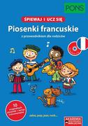 Książki do nauki języka francuskiego - Śpiewaj i ucz się Piosenki francuskie z przewodnikiem dla rodziców LektorKlett - miniaturka - grafika 1