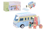 Samochody i pojazdy dla dzieci - Drewniany bus plażowy w stylu retro JOUECO - miniaturka - grafika 1