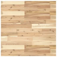 Blaty meblowe i parapety okienne - Blat do stolika, kwadratowy, 70x70x4 cm, lite drewno akacjowe - miniaturka - grafika 1