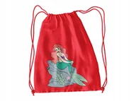 Torby szkolne - WOREK DO SZKOŁY WF/BUTY MAŁA SYRENKA + IMIĘ - miniaturka - grafika 1