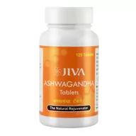 Suplementy naturalne - JIVA AYURVEDA JIVA Ayurveda Ashwagandha 120 t. pamięć DV1113 - miniaturka - grafika 1
