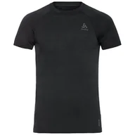 Koszulki sportowe męskie - Koszulka męska Odlo Performance X-Light Eco short sleeve 188492/15000 czarny - miniaturka - grafika 1