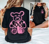 Koszulki i topy damskie - Wakacyjna koszulka damska - OVERSIZE - miniaturka - grafika 1