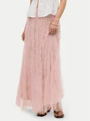 Spódnice - Vero Moda Spódnica tiulowa Caralia 10341582 Różowy Regular Fit - miniaturka - grafika 1