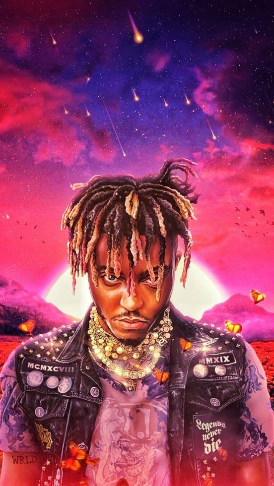 PODKŁADKA POD MYSZ Nadruk 22x18 cm Juice WRLD Raper Jarad Anthony Prezent