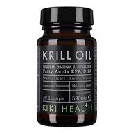 Suplementy naturalne - KIKI Health KIKI Olej z kryla (30 kapsułek) KIKI HEALTH 5060018511597 - miniaturka - grafika 1