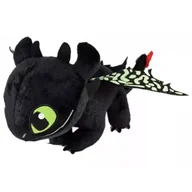 Maskotki i pluszaki - Jak wytresować smoka pluszowy 26-42 cm, fluorescencyjny - Bezzęby - miniaturka - grafika 1