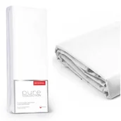 Prześcieradła - Prześcieradło 160 x 200 Satynowe bez gumki Pure 01 - miniaturka - grafika 1