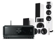 Kino domowe - Yamaha RX-V4A (czarny) + Tesi 6 + 2 + 7 (biały) - miniaturka - grafika 1