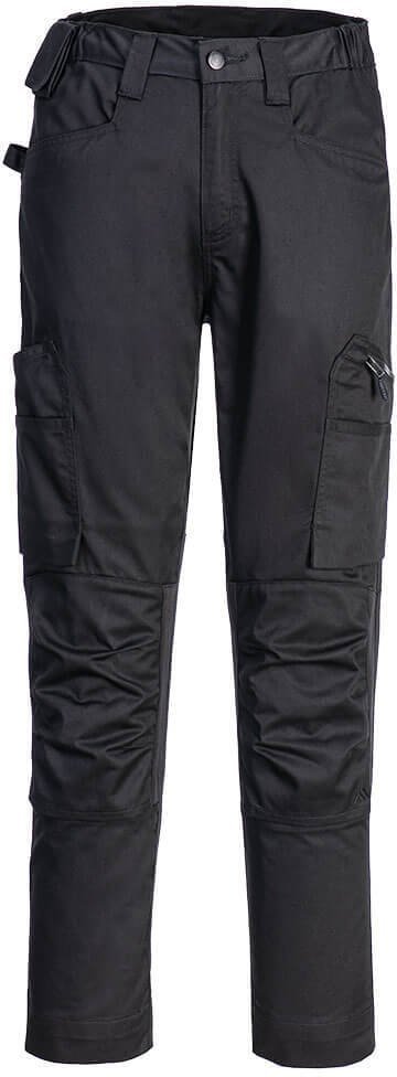 Portwest CD881 - Spodnie WX2 Eco Stretch - czarny-żółty 36