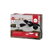 Kolorowanki, wyklejanki - Zestaw kreatywny nietoperzy - RAYHER - 5 nietoperzy z ruchomymi oczami świecącymi w ciemności - miniaturka - grafika 1