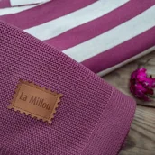 Koce i narzuty dla dzieci - Lekki Koc Bawełniany Plum La M - miniaturka - grafika 1