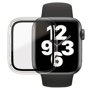 Apple Szkło ochronne PanzerGlass Full Protection na Watch 4/5/6/SE 44mm s rámečkem 3643) przezroczysty - Akcesoria do smartwatchy - miniaturka - grafika 1