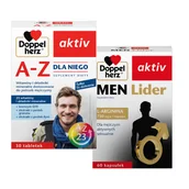 Układ moczowy i płciowy - Doppelherz® aktiv Men Lider + Doppelherz® aktiv A-Z dla Niego ZESTAW - miniaturka - grafika 1