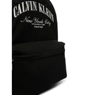 Plecaki - Plecak Calvin Klein Graphic Capsule Round Backpack LV04D3345G Czarny - miniaturka - grafika 1
