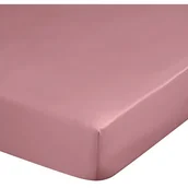 Prześcieradła - Prześcieradło z Gumką Jersey D91 160x200 w.30 Pudr - miniaturka - grafika 1