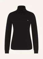 Swetry damskie - Gant Golf schwarz - GANT - miniaturka - grafika 1