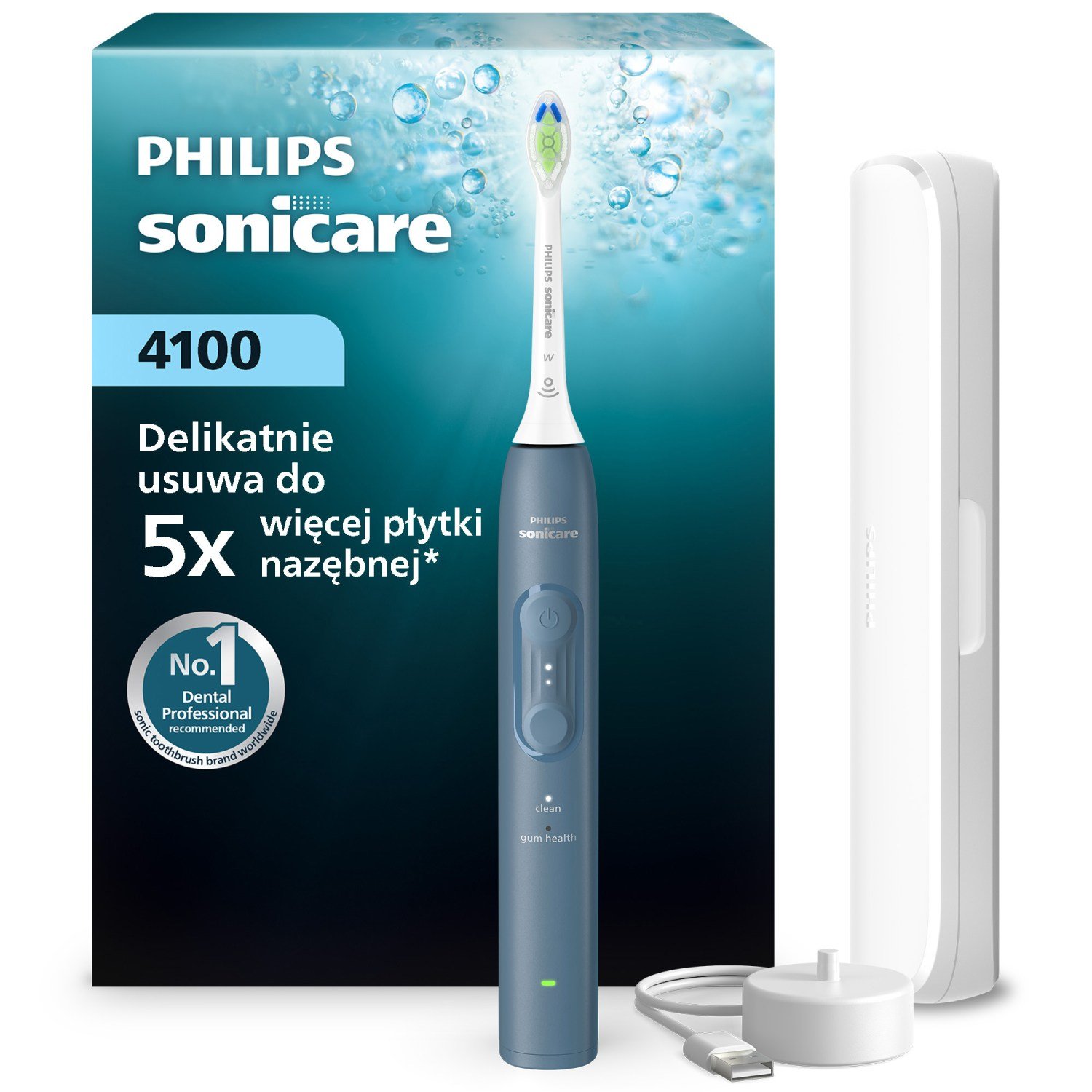 Philips Sonicare HX4043/48 niebieska