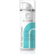Kremy do twarzy - Canneff Balance CBD Night Creme krem na noc przeciw objawom starzenia 50 ml - miniaturka - grafika 1