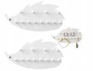 Biżuteria - akcesoria - Organizer na Biżuterię 2szt. Samoprzylepny Uchwyt na Naszyjniki i Kolczyki - miniaturka - grafika 1