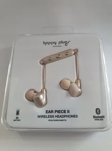 Happy Plugs złote 7614 - Słuchawki - miniaturka - grafika 1