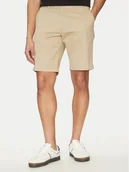 Spodenki męskie - Tommy Hilfiger Szorty materiałowe Harlem MW0MW23568 Beżowy Regular Fit - miniaturka - grafika 1
