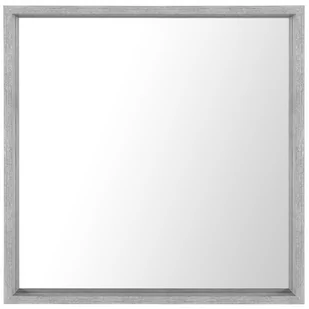 Beliani Lustro ścienne 50 x 50 cm szare BRIGNOLES - Lustra - miniaturka - grafika 1