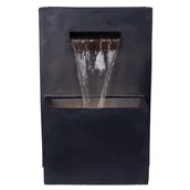 Fontanny ogrodowe - Fontanna dekoracyjna do ogrodu ze światłem LED kaskada DLH - miniaturka - grafika 1