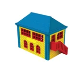 Gadżety dla graczy - Playtrains Builder+ OO 1:76 Budynek zawiadowcy - miniaturka - grafika 1